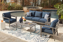 Load image into Gallery viewer, Gali Outdoor Sofa/Chairs/Table Set (Set of 4)