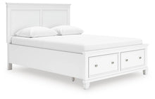 Load image into Gallery viewer, Fortman Panel Storage Bed