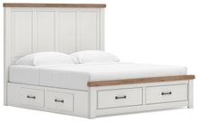 Load image into Gallery viewer, Ashley Savonport King Panel Storage Bed