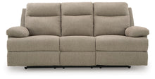 Load image into Gallery viewer, Side-Swipe Reclining Sofa with Drop Down Table