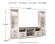 Load image into Gallery viewer, Willowton TV Stand
