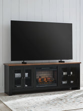 Load image into Gallery viewer, Wildenauer 76" TV Stand with Electric Fireplace