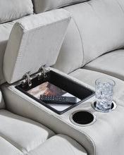Load image into Gallery viewer, Social Pointe Reclining Sectional with Storage Console