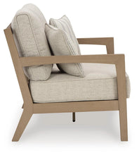 Load image into Gallery viewer, Hallow Creek Outdoor Loveseat with Cushion