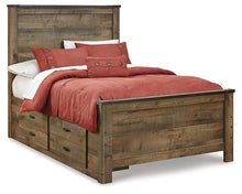 Load image into Gallery viewer, Trinell Bed with 2 Storage Drawers image