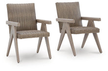 Load image into Gallery viewer, Cliff Trails Outdoor Arm Chair (Set of 2)