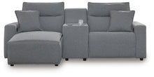 Load image into Gallery viewer, Modmax II Power Reclining Sectional with Chaise and Console