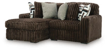 Load image into Gallery viewer, Midnight-Madness Sectional with Chaise - Chocolate