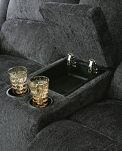 Load image into Gallery viewer, Draycoll Power Reclining Loveseat with Console