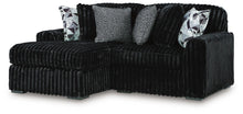 Load image into Gallery viewer, Midnight-Madness Sectional with Chaise - Onyx