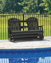 Load image into Gallery viewer, Hyland wave Outdoor Glider Loveseat