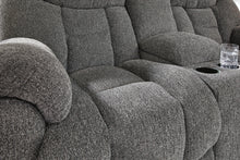 Load image into Gallery viewer, Foreside Reclining Loveseat with Console