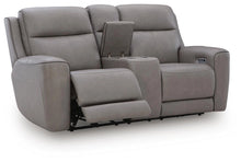 Load image into Gallery viewer, 5Z-Comfort Power Reclining Loveseat with Console