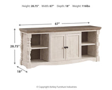 Load image into Gallery viewer, Havalance 67" TV Stand
