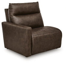 Load image into Gallery viewer, ModZ Power Reclining Sectional Loveseat with Audio Console
