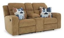 Load image into Gallery viewer, Kanlow Reclining Loveseat with Console
