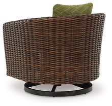 Load image into Gallery viewer, Horizon Hall Outdoor Swivel Lounge Chair with Cushion
