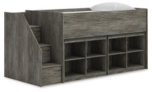 Load image into Gallery viewer, Frandern Loft Bed with Bookcase Storage
