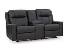Load image into Gallery viewer, Mackmenville Reclining Loveseat with Console
