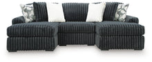 Load image into Gallery viewer, Midnight-Madness Sectional with Chaise
