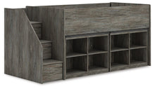 Load image into Gallery viewer, Frandern Loft Bed with Bookcase Storage
