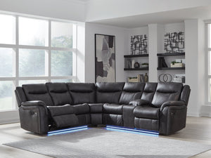 Sultan Meadow Reclining Sectional - 46 Furniture and Mattress Gallery