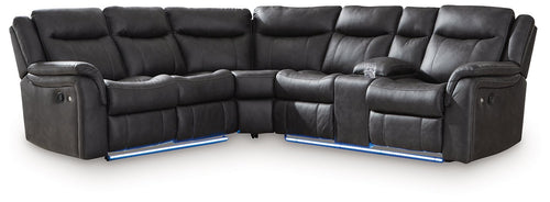 Sultan Meadow Reclining Sectional - 46 Furniture and Mattress Gallery