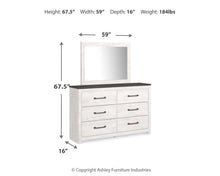 Load image into Gallery viewer, Gerridan Dresser and Mirror
