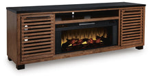 Load image into Gallery viewer, Kallari 84" TV Stand with Electric Fireplace
