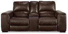 Load image into Gallery viewer, Alessandro Power Reclining Loveseat with Console
