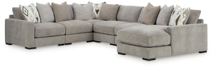 Aslan Court Sectional with Chaise - 46 Furniture and Mattress Gallery