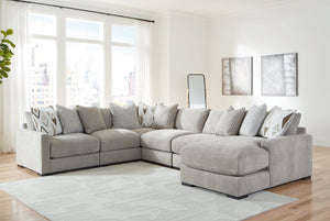 Aslan Court Sectional with Chaise - 46 Furniture and Mattress Gallery