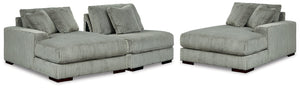 Lindyn Sectional with Double Chaise - 46 Furniture and Mattress Gallery