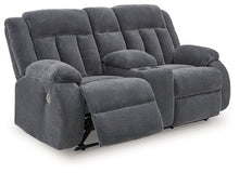 Load image into Gallery viewer, Observation Power Reclining Loveseat with Console - 46 Furniture and Mattress Gallery
