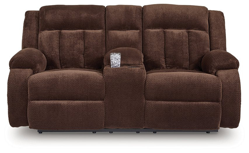 Observation Power Reclining Loveseat with Console - 46 Furniture and Mattress Gallery