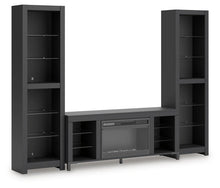 Load image into Gallery viewer, Cayberry Entertainment Center with Electric Fireplace
