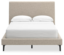 Load image into Gallery viewer, Cielden Upholstered Bed with Roll Slats
