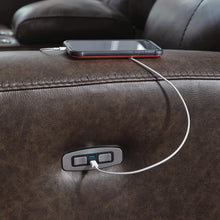 Load image into Gallery viewer, Crossplex Power Reclining Loveseat with Console
