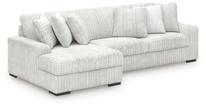 Stupendous Sectional with Chaise - 46 Furniture and Mattress Gallery