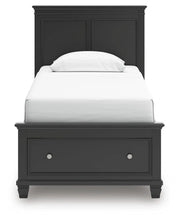 Load image into Gallery viewer, Lanolee Panel Storage Bed

