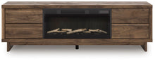 Load image into Gallery viewer, Zadilyn 72" TV Stand with Electric Fireplace
