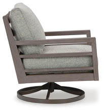 Load image into Gallery viewer, Hillside Barn Outdoor Swivel Lounge with Cushion
