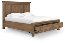 Load image into Gallery viewer, Feddinger Panel Storage Bed
