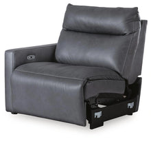 Load image into Gallery viewer, ModZ Power Reclining Sectional Loveseat with Audio Console
