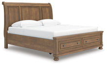 Load image into Gallery viewer, Feddinger Panel Storage Bed
