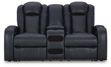 Load image into Gallery viewer, Fyne-Dyme Power Reclining Loveseat with Console
