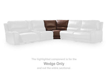 Load image into Gallery viewer, DeepWakes Reclining Sectional with Storage Console
