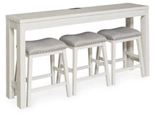 Load image into Gallery viewer, Robbinsdale Counter Height Dining Table and 3 Barstools Set
