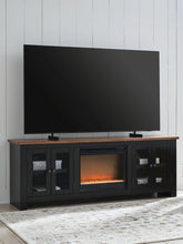 Load image into Gallery viewer, Wildenauer 76" TV Stand with Electric Fireplace
