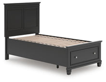 Load image into Gallery viewer, Lanolee Panel Storage Bed
